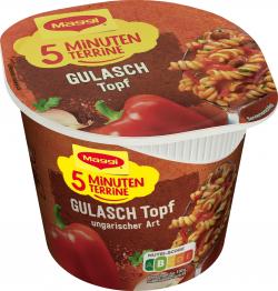 Maggi 5 Minuten Terrine Gulasch Topf ungarischer Art