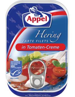 Appel Heringsfilets in Tomaten-Creme