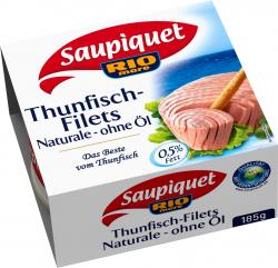 Saupiquet Thunfisch-Filets Naturale ohne Öl