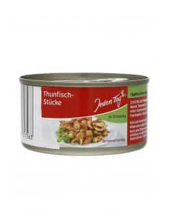 Jeden Tag Thunfisch-Stücke in Dressing