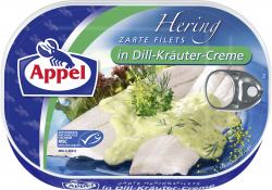 Appel Heringsfilets in Dill-Kräuter-Creme