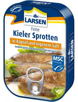 Larsen Kieler Sprotten in Rapsöl und eigenem Saft