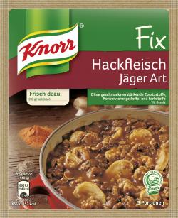 Knorr Fix Hackfleisch Jäger Art