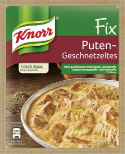 Knorr Fix Puten-Geschnetzeltes