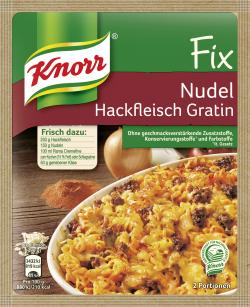 Knorr Fix Nudel-Hackfleisch Gratin