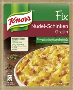 Knorr Fix Nudel-Schinken Gratin