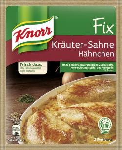 Knorr Fix Kräuter-Sahne Hähnchen