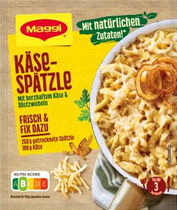 Maggi Fix für Käse-Spätzle