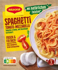 Maggi Fix für Spaghetti Tomate-Mozzarella