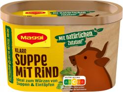 Maggi Klare Suppe mit Rind