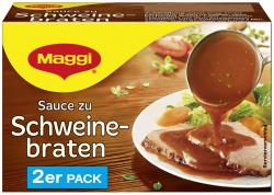 Maggi Delikatess Sauce zu Schweinebraten