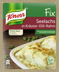 Knorr Fix Seelachs in Kräuter-Dill-Rahm