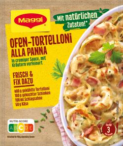 Maggi Fix für Ofen-Tortelloni alla Panna