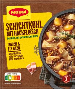 Maggi fix & frisch Schichtkohl mit Hackfleisch