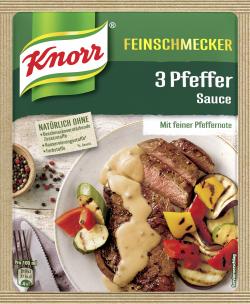 Knorr Feinschmecker 3 Pfeffer Sauce