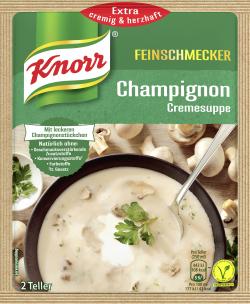 Knorr Feinschmecker Champignon Cremesuppe