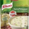 Knorr Feinschmecker Kartoffel Suppe mit Creme fraîche