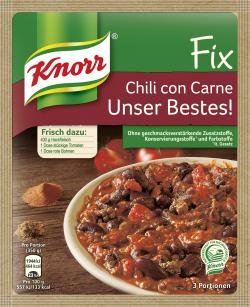 Knorr Fix Chili con Carne Unser Bestes!