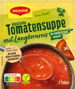 Maggi Guten Appetit Tomatensuppe mit Langkornreis