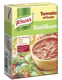 Knorr Tomato al Gusto Basilikum