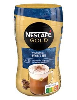 Nescafé Gold Typ Cappuccino weniger süß