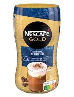 Nescafé Gold Typ Cappuccino weniger süß