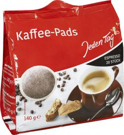 Jeden Tag Kaffee-Pads Espresso