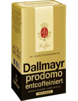 Dallmayr Prodomo Kaffee entcoffeiniert