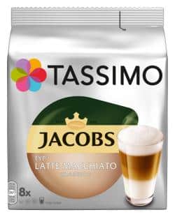 Tassimo Kapseln Jacobs Typ Latte Macchiato classico