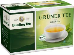 Bünting Bio Grüner Tee lieblich-fein