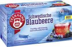 Teekanne Schwedische Blaubeere