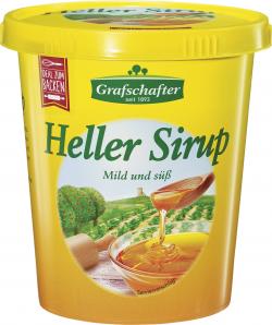 Grafschafter Heller Sirup mild und süß