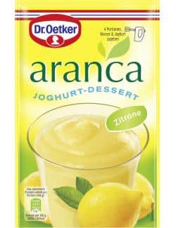 Dr. Oetker Aranca Joghurt-Dessert Zitrone