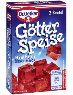 Dr. Oetker Götterspeise Himbeer Geschmack