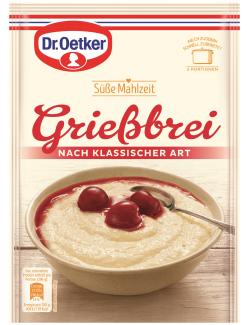 Dr. Oetker Süße Mahlzeit Grießbrei nach klassischer Art