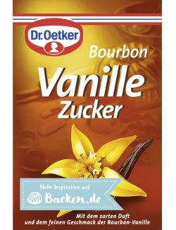 Dr. Oetker Bourbon Vanille Zucker