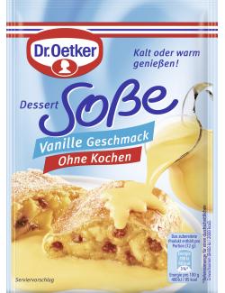 Dr. Oetker Dessert Sauce ohne Kochen Vanille