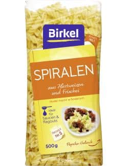 Birkel's No. 1 Spiralen aus Hartweizen und Frischei