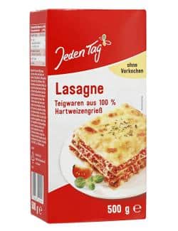 Jeden Tag Lasagne
