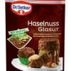 Dr. Oetker Haselnuss Glasur mit Waffel Crisp