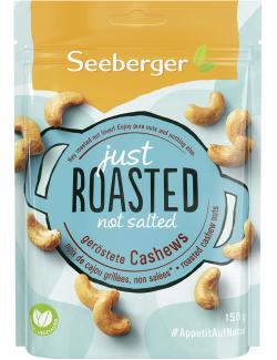 Seeberger Just Roasted Cashews