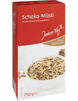 Jeden Tag Schoko-Müsli