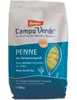 Campo Verde Demeter Penne aus Hartweizengrieß