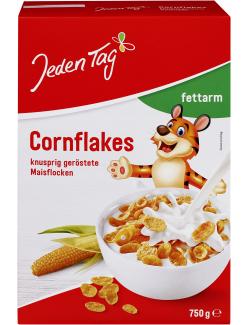 Jeden Tag Cornflakes fettarm