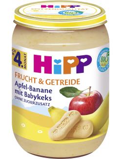 Hipp Frucht & Getreide Apfel-Banane mit Babykeks