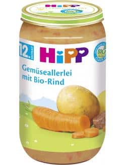 Hipp Gemüseallerlei mit Bio-Rind