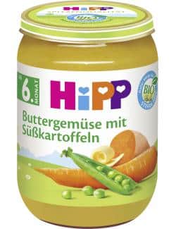 Hipp Bio Buttergemüse mit Süßkartoffeln