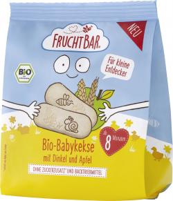 FruchtBar Bio Babykekse mit Dinkel und Apfel