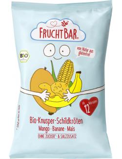 FruchtBar Bio Knusper-Schildkröten Mango-Banane-Mais