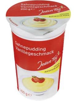 Jeden Tag Sahnepudding Vanillegeschmack